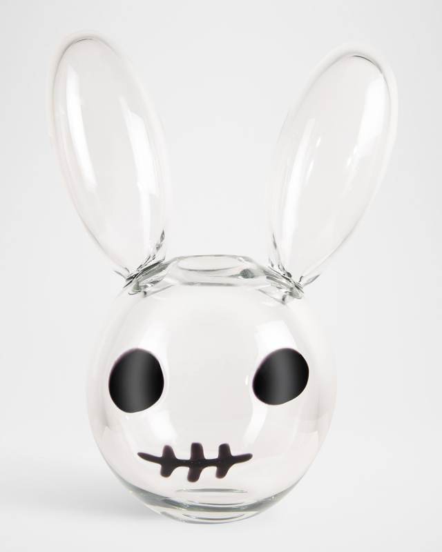 "What's Up?/Clearly Rabid" Large Rabbit Sculpture